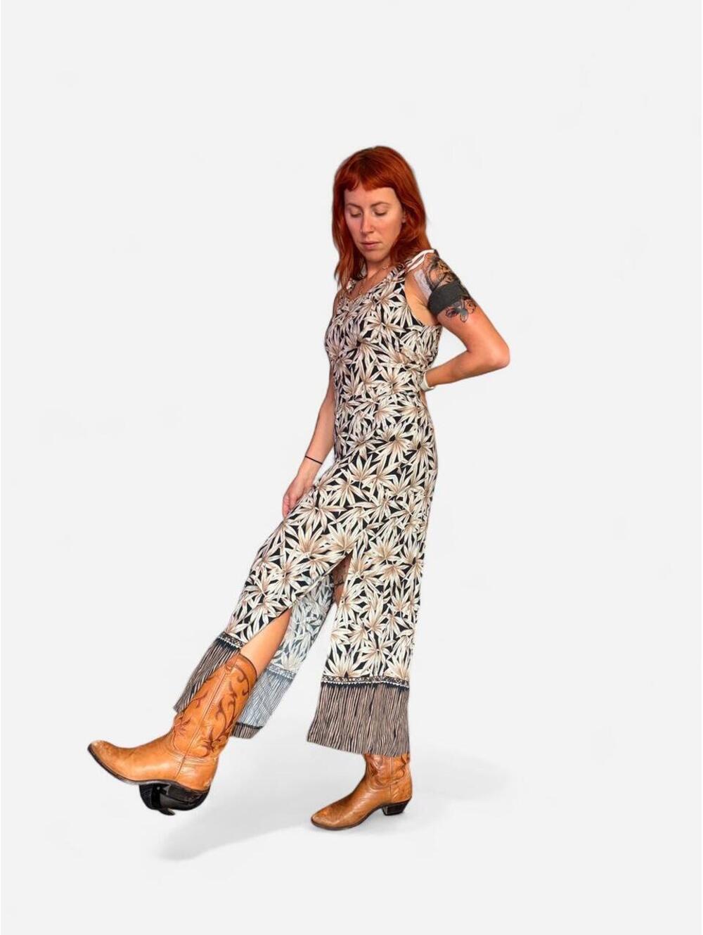 American Vintage Women's Multi and Brown Dress
